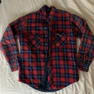 Flannel Jacket Red Size L thumbnail 1