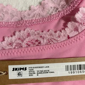 SKIMS Fits Everybody Lace Tank Top M thumbnail 5