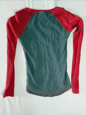 Knights Apparel Georgia Bulldogs Long Sleeve Raglan Sz M thumbnail 4