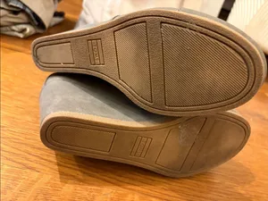 Toms Colette Dark Taupe Lace-Up Ankle Wedge Booties Size 6 thumbnail 8