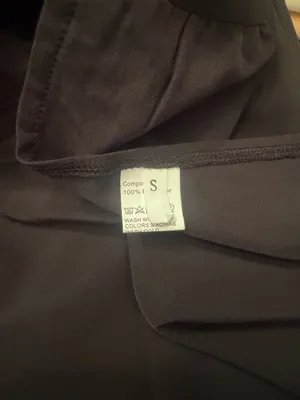Side Tie Black Tank Top thumbnail 4