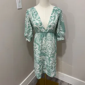 Amanda Uprichard teal Mini Dress‎ thumbnail 2