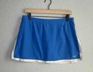Nike Blue Y2K Classic Athletic Tennis Skirt thumbnail 1