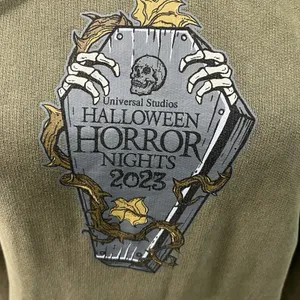 Universal Studios Halloween Horror Nights 2023 Graphics Sweatshirt Hoodie XS thumbnail 7