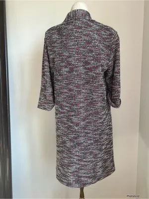 Tuckernuck Scout Tweed Jewel Flower Button Dress XS thumbnail 2