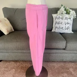 Abercrombie Pink High Rise Sunday Barrel Sweatpants thumbnail 7