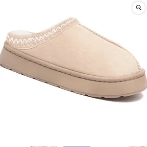 Walmart Cozy Platform Fuzzy Slippers for Women & Men thumbnail 3