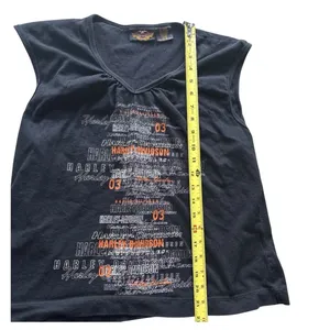 Vintage Harley Davidson American Legend Women's Size XL Logo Sleeveless Tank Top thumbnail 7