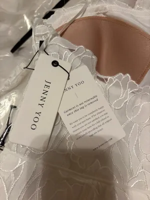 Jenny Yoo Amanda Dress in Ivory thumbnail 7