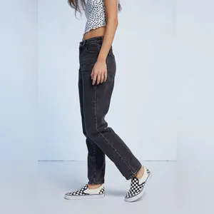 PacSun Faded Black Wash Mom Jeans Size‎ 24 thumbnail 3
