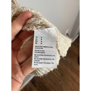 American Eagle cream marled sweater thumbnail 4