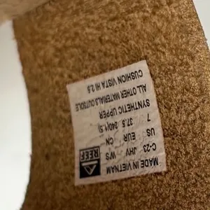 Reef Cushion Vista Hi 2.5 Tan Platform Slide Sandals Womens 7 thumbnail 4