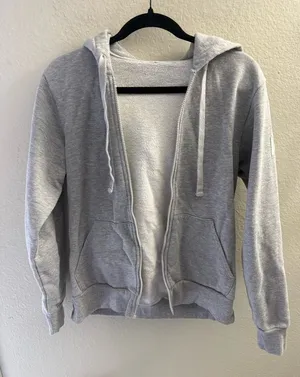 Alo Yoga Grey Hoodie Size XS Lounge Athletic Athleisure Loungewear Travel Spring thumbnail 1