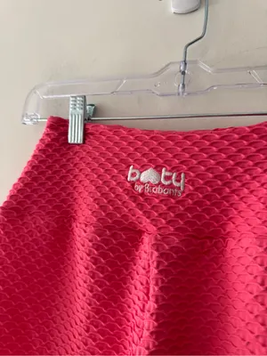 Booty‎ by Brabants Pink Curvy Plus Croco Leggings thumbnail 4
