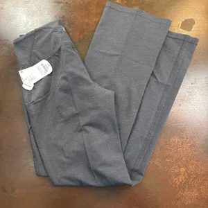 Xersion Women High Rise Bootcut Yoga Pants Charcoal Gray Quick-Dri UPF 50+ NEW thumbnail 13