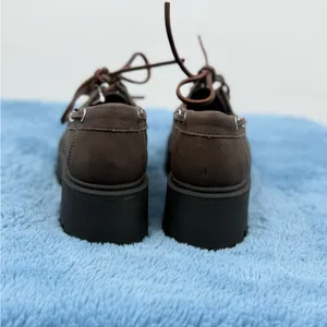 No Boundaries Women's Platform Boat Shoes‎ Brown NWOB Size 6 Y2K 90's thumbnail 5