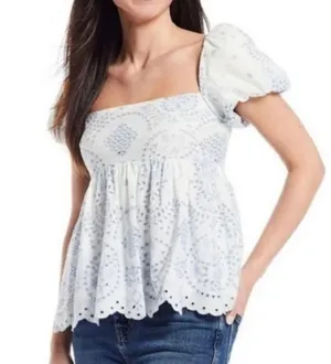 Antonio Melani Puff Sleeve Top thumbnail 1