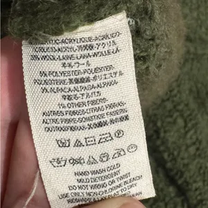 Free People Moss Cozy Up Cardigan Jacket Green Women’s Medium thumbnail 4