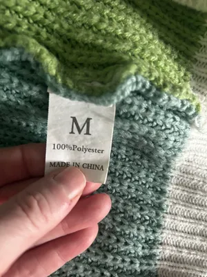 Pull on sweater Green Size M thumbnail 4