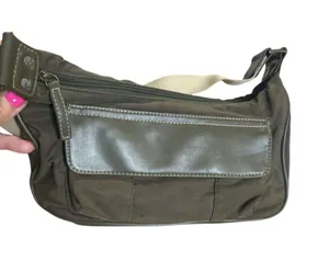 Women's Axcess Shoulder Bag One Size Olive Beige thumbnail 1