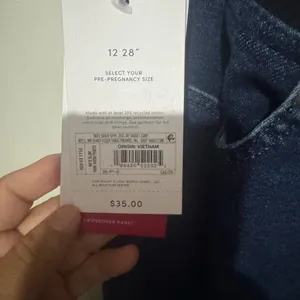 Isabel Maternity by Ingrid & Isabel Blue Straight Leg Jeans thumbnail 7