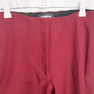 Express Women's Burgundy Pants thumbnail 4