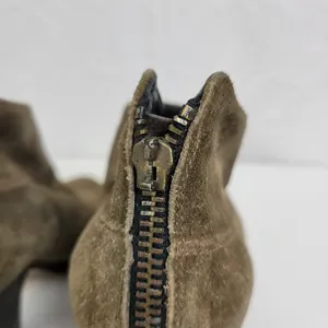 Fiorentini & Baker Womens Boots Size 40 Brown Suede Back Zip Ankle Heels thumbnail 3