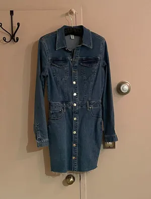 Guess Denim Dress thumbnail 6