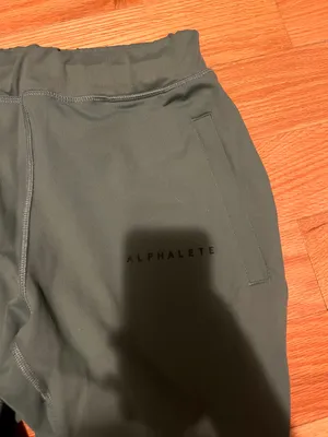Alphalete Green Sage Joggers Size Small thumbnail 3