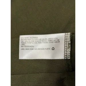 Ava & Viv Olive Green Sleeveless Swing Dress Plus Size 1X Tank Knit Scoop Neck thumbnail 8