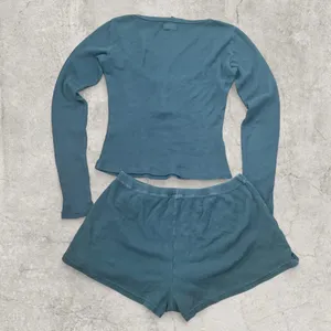 Skims waffle knit sleep set thumbnail 2