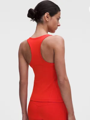 Lululemon Align Waist-Length Racerback Tank Top in Cherry Ember thumbnail 2