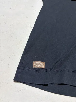 Lauren Ralph Lauren jeans co Black Long-Sleeve Top elbow patches XL thumbnail 8
