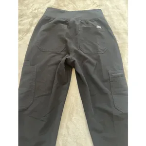 FIGS YOLA‎ Scrub Pants Women's XS Black Straight Leg Technical Collection thumbnail 15