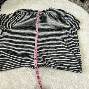 5/$30 🎈 A new day large striped tie front top thumbnail 5