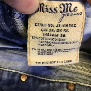Miss me easy cropped faded jeans thumbnail 4