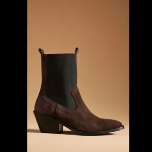 By Anthropologie Sleek Western Ankle Boots thumbnail 2