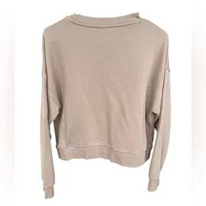 Adidas‎ Longsleeve Pullover Cropped Length Tan Sleeve size XS oversized thumbnail 9