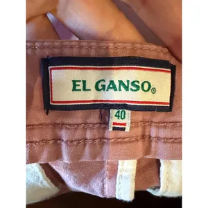 El Ganso Chino Pants Women 8 Pink Slim Straight Twill‎ Trouser Preppy Career thumbnail 9