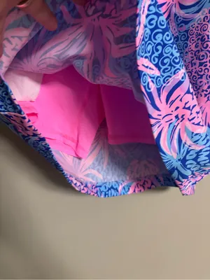 Lilly Pulitzer Luxletic Tropic Down Low Monica Skort Golf Size 0 XS Pineapple thumbnail 3