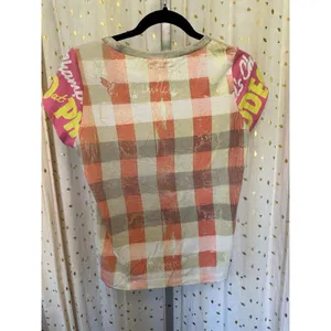 For Keeps Women's Saddle Bronco Novelty Mixed Print Scoop Neck T-Shirt M thumbnail 2
