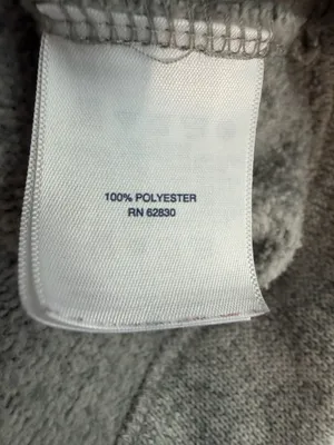 Lands' End Ladies Light Gray Full-Zip Sweater Jacket thumbnail 7