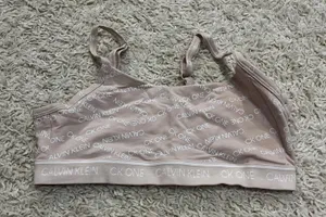 Calvin Klein Open Back Sport Bra Size Medium thumbnail 1