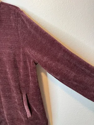 32 Degrees Heat Burgundy Purple Quarter Zip Pullover Cozy Size XL New Winter thumbnail 4