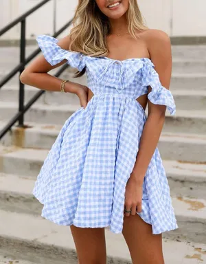 These Three Boutique Blue Easter Dress thumbnail 1
