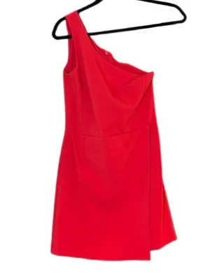French connection Red One-Shoulder Spaghetti Strap Dress thumbnail 3