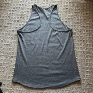 All in Motion Womens Large L Racerback Tank‎ Top Dark Gray Yoga Workout Gym thumbnail 5