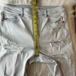 American Eagle Outfitters Mom Jeans Ripped High Waist Size 8 Short thumbnail 6