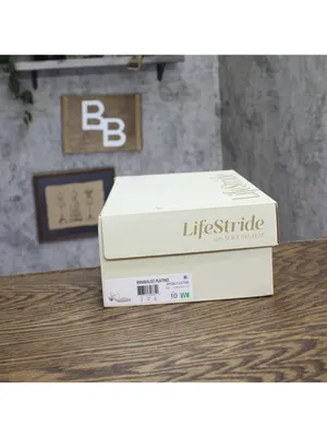 NWT Lifestride Strappy Pointed-Toe Pumps H5061S3 Light Gold Shimmer 10W thumbnail 13