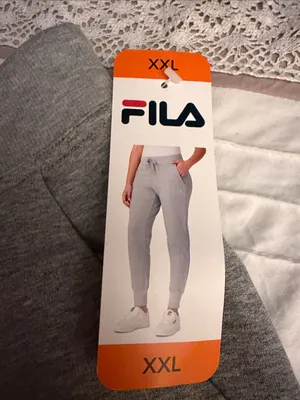 FILA Women's Plus Soft Cotton Blend French Terry Active Pants Joggers XXL.NWT thumbnail 5